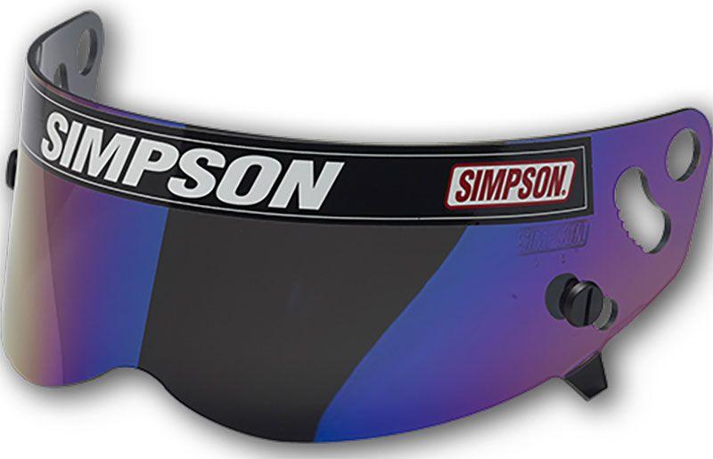 Simpson Replacement Visor - Iridium (SI1023-12)