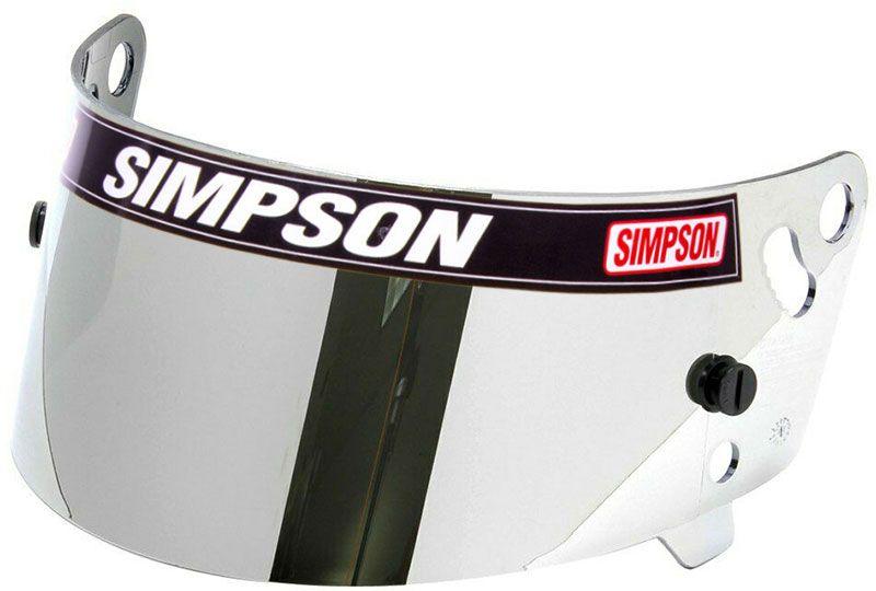 Simpson Replacement Visor - Silver (SI1034-12) SI1034-12