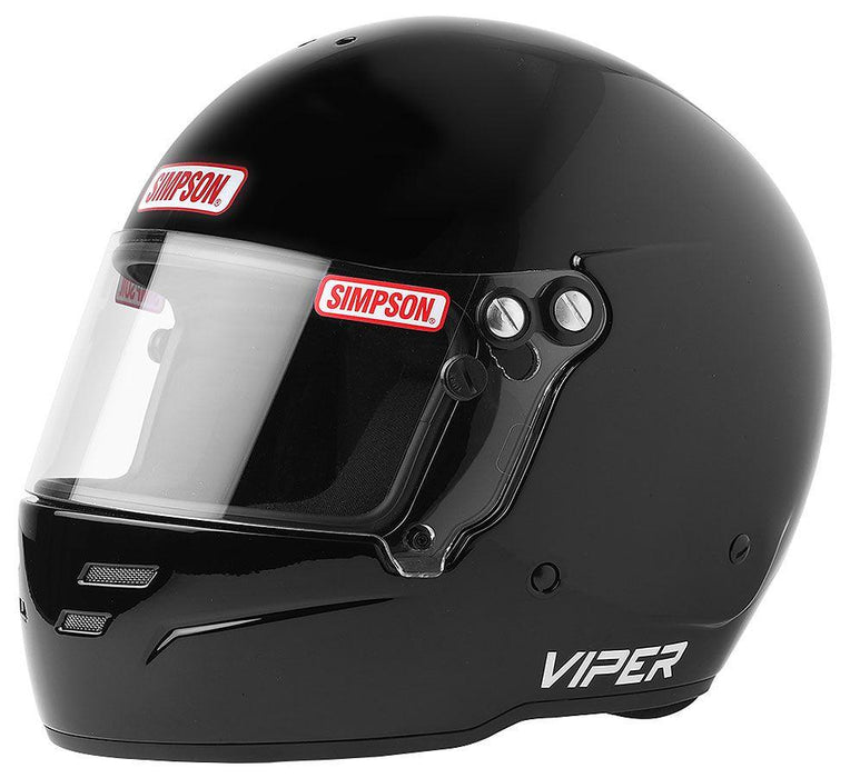 Simpson Viper SA2020 Helmet, Black (SI7100012)