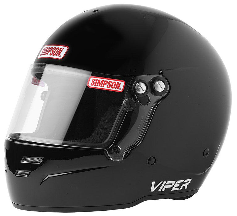 Simpson Viper SA2020 Helmet, Black (SI7100042)