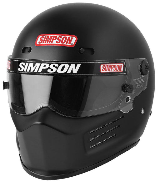 Simpson Bandit SA2020 Helmet, Matte Black - Automotive - Fast Lane Spares