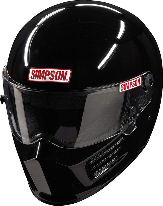 Simpson Bandit SA2020 Helmet, Black - Automotive - Fast Lane Spares