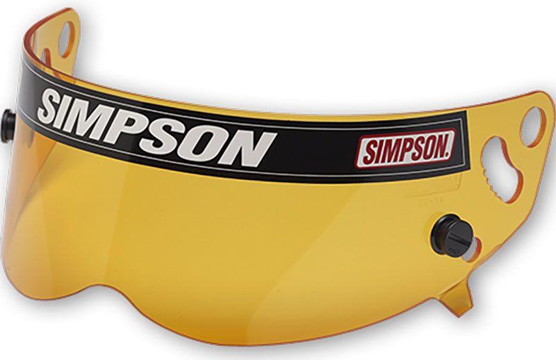 Simpson Replacement Visor - Amber (SI89403A) SI89403A