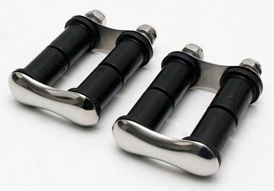 Roadster GT2 Polished S/S Rear Spring Shackles (SO001-60607) SO001-60607