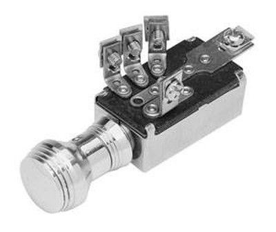 Roadster SO-CAL Speed Shop Polished Art Deco 2 Position Headlight Light Switch (SO001-60757)