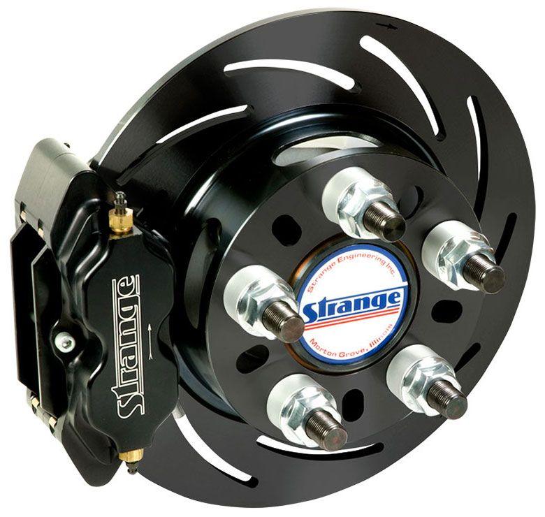 Strange Pro Series Rear Brake Kit - 1-Piece Steel Rotor (STB1706WC) STB1706WC