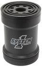 System 1 Spin On Oil Filter 5-3/4" Long Black Anodized with Universal Threads (SY209-561B) SY209-561B