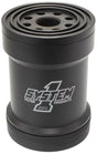 System 1 Long HP6 Billet Oil Filter 45 Micron, 1-1/2-12" 5-1/4 Long, Buna (SY210-005) SY210-005