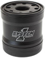 System 1 Spin On Oil Filter 3" Long Black Anodized with Universal Threads (SY210-361) SY210-361