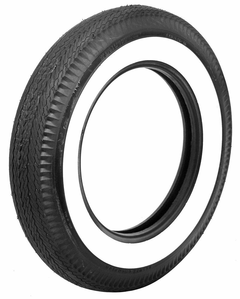 Firestone 5.00/525-16 Bias Ply Tyre With 2-1/4" Whitewall (TIRFIR500-525-16) TIRFIR500-525-16