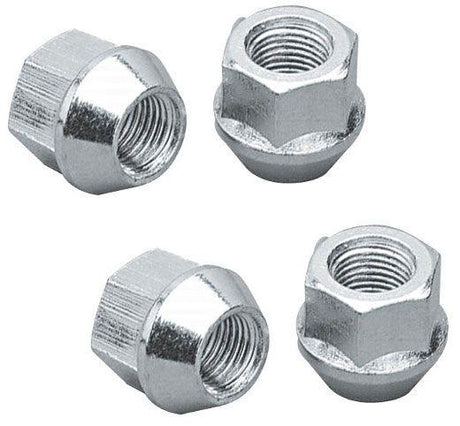 Topline Bulge Open End Acorn Wheel Nuts - 3/4" Hex (TLC1302B-4) TLC1302B-4