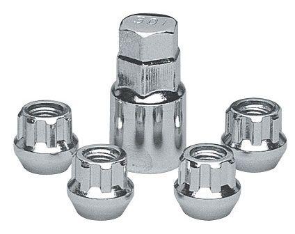 Topline Chrome Tapered Opend End Wheel Lock Nuts (TLC41405C) TLC41405C