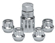 Topline Chrome Tapered Opend End Wheel Lock Nuts (TLC41705C) TLC41705C