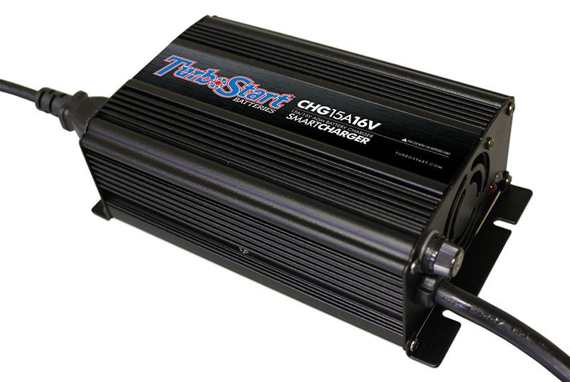 Turbostart 16-Volt AGM Smartcharger (TSSCHG15A16V) TSSCHG15A16V