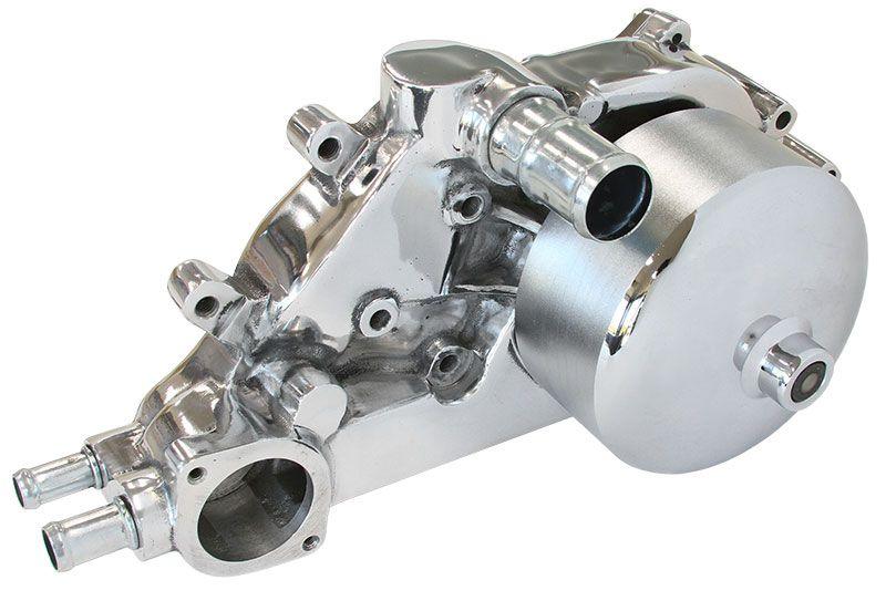 Tuff Stuff Polished Cast Aluminium Water Pump (TUF1310B) TUF1310B