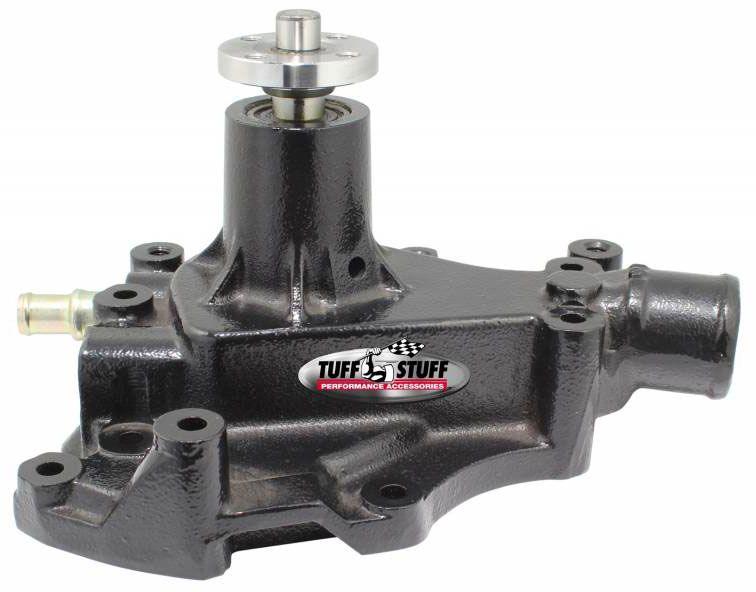 Tuff Stuff High Flow Cast Water Pump (Black) with Passenger Side Inlet (TUF1469C) TUF1469C