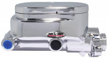 Tuff Stuff Chrome Aluminium Dual Reservoir Master Cylinder 1" Bore (TUF2023NA) TUF2023NA