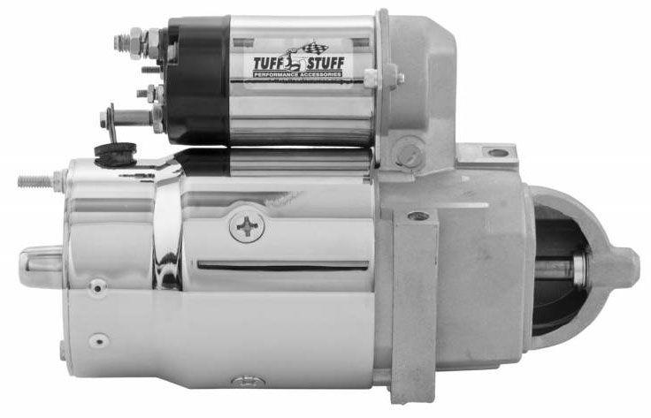 Tuff Stuff Chrome Chev OEM Style Full Size Starter Motor (TUF3510A) TUF3510A