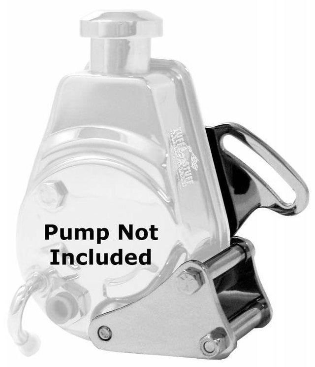 Tuff Stuff Saginaw Power Steer Pump Bracket - Chrome (TUF6507A) TUF6507A
