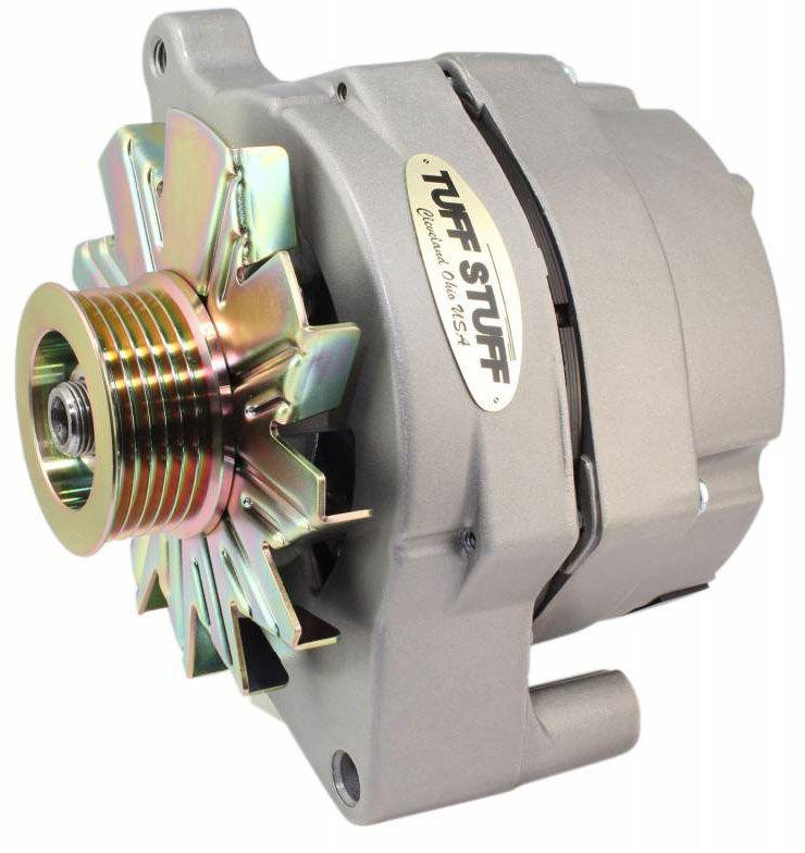 Tuff Stuff Natural Cast Smooth Ford Alternator (TUF70686G) TUF70686G