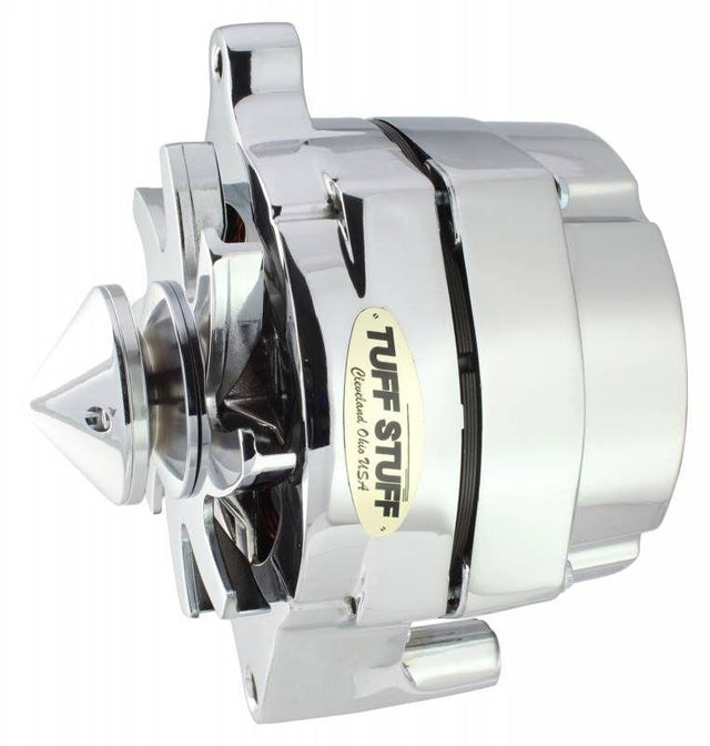 Tuff Stuff Chrome Smooth "Silver Bullet" Ford Alternator (TUF7069ABULL) TUF7069ABULL