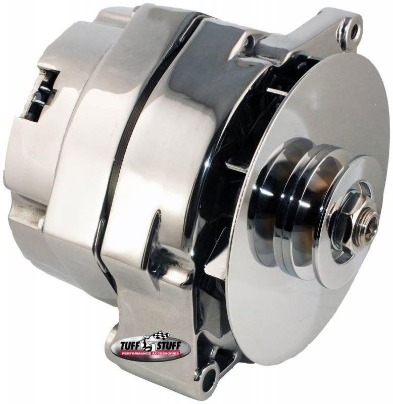 Tuff Stuff Chrome GM 10DN Style Alternator (TUF7102NC) TUF7102NC