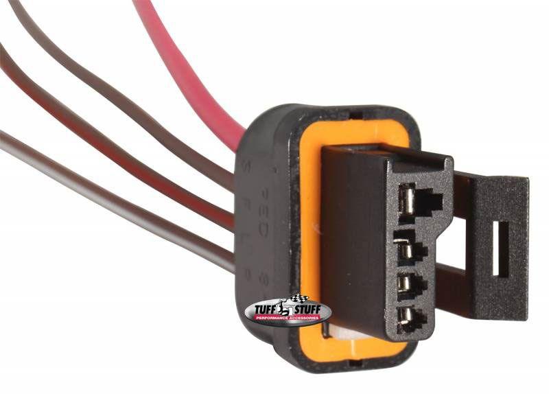 Tuff Stuff ALternator Pigtail Wiring Loom (TUF7520C) TUF7520C