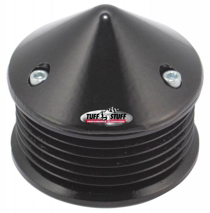 Tuff Stuff Black Bullet Nose Alternator Pulley (TUF7653C)