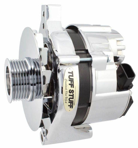 Tuff Stuff Chrome Ford Internal Regulator Alternator (TUF7716B) TUF7716B