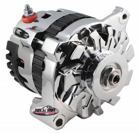 Tuff Stuff 120amp GM 1-Wire Alternator, Chrome (TUF7937AST) TUF7937AST