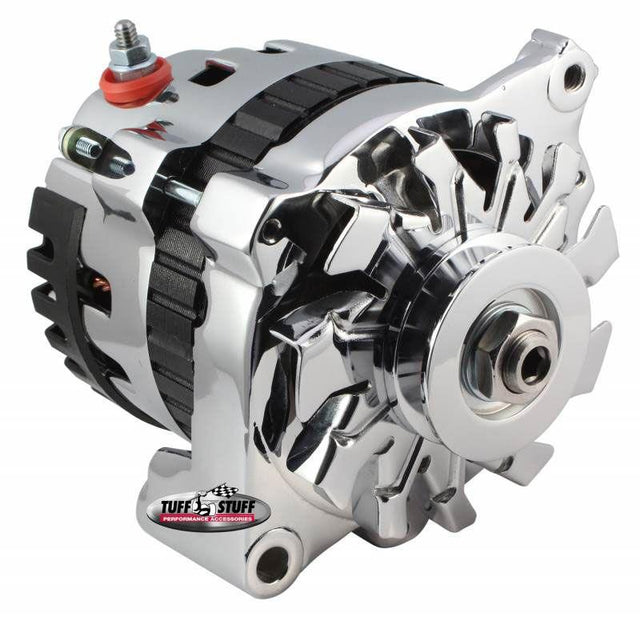 Tuff Stuff 120amp GM 1-Wire Alternator, Chrome (TUF7937AST) TUF7937AST