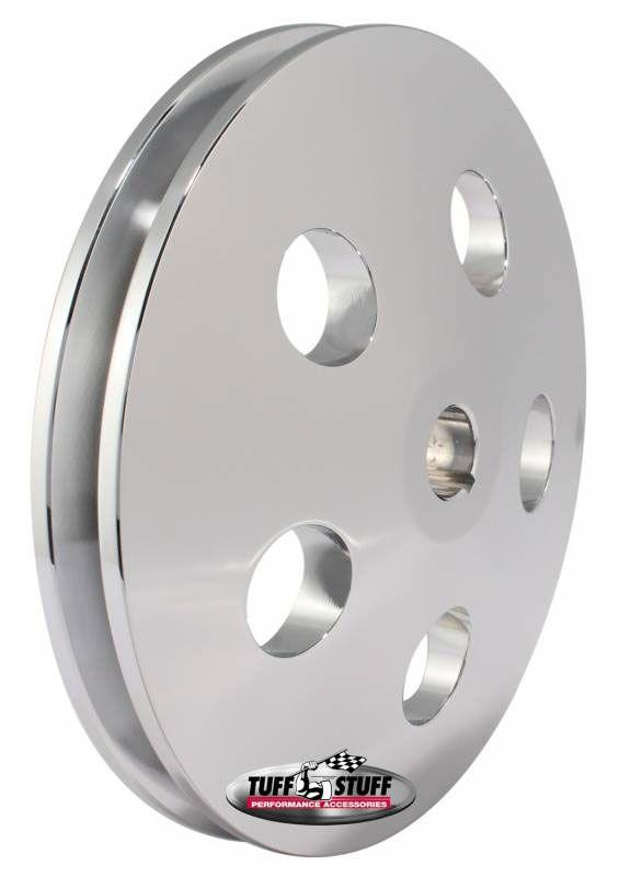 Tuff Stuff Chrome Power Steer Pump Pulley (TUF8488A) TUF8488A