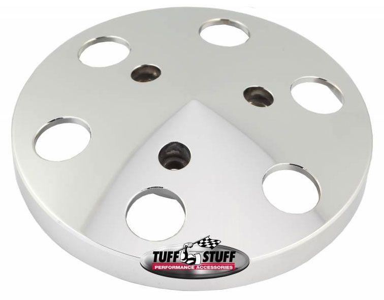 Tuff Stuff A/C Compressor Clutch Cover, Chrome (TUF8490A) TUF8490A