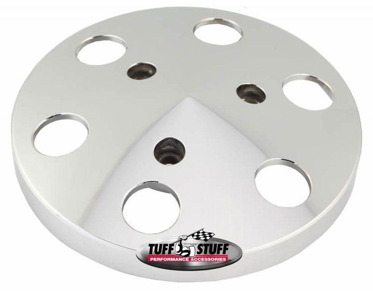 Tuffstuff A/C Compressor Clutch Cover, Chrome (TUF8490A)