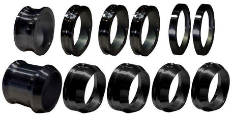 Triple X 600 Axle Spacer Kit, Black (TXRC-600-SU0453B) TXRC-600-SU0453B