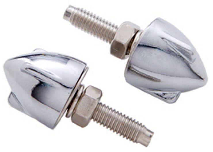 UPI Chrome Bullet License Plate Fastener (UP10887) UP10887