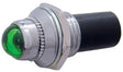 UPI 3/8" Mini 12V Pilot Dash Lamp Warning Light, Green (UP40053) UP40053