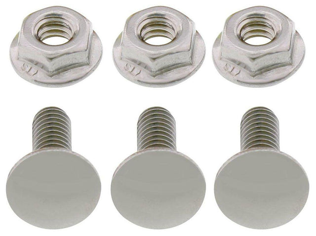 UPI 1928-31 Ford Tail Light Bracket Stainless Steel Bolt Kit 3-Piece (UPA1042SS) UPA1042SS