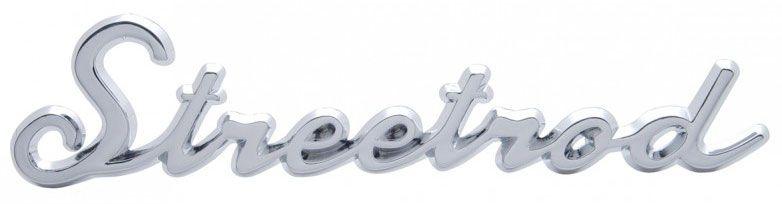 UPI Chrome Streetrod Script Emblem (UPA6202) UPA6202