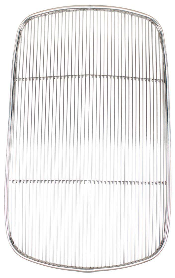 UPI 1932 Ford Stainless Steel Grille Insert, No Crank Hole (UPB20341) UPB20341