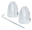 UPI Chrome Wiper Shaft Bullets, Fits 5/8" Shaft (UPC4041L) UPC4041L