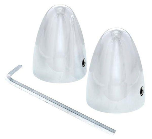 UPI Chrome Wiper Shaft Bullets, Fits 0.55" Shaft (UPC4041) UPC4041