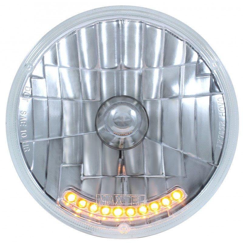UPI Replacement 7" Crystal Headlight Insert (UPS2010LED) UPS2010LED