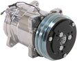 Vintage Air SD508 A/C Compressor Double V-Groove Pulley, Rear ExitPolsihed (VA047001-SUQ) VA047001-SUQ