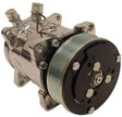 Vintage Air SD508 7-Groove Serpentine Pulley A/C Compressor (VA04808-VMQ) VA04808-VMQ