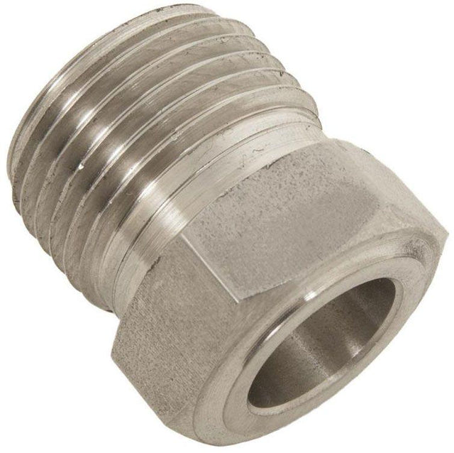 Vintage Air Stainless Male Weld-On O-Ring Nut -10 (VA36356-MPA) VA36356-MPA