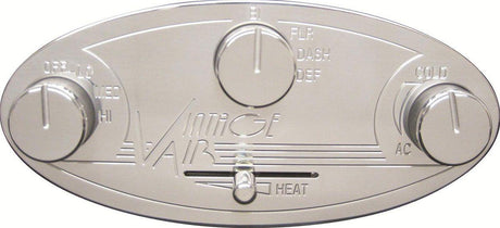 Vintage Air Streamline Gen II Pro Line Panel. (VA48104-RHQ) VA48104-RHQ