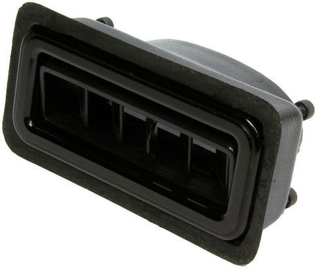 Vintage Air Streamline Louvre Black Anodised Trim With Black Vanes size 4.875" x 1.75" For 2.5" (VA490622) VA490622