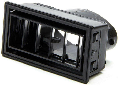 Vintage Air Rectangle Louvre All Black 3.875" x 2" For 2.5" Hose (VA49327-VUL) VA49327-VUL