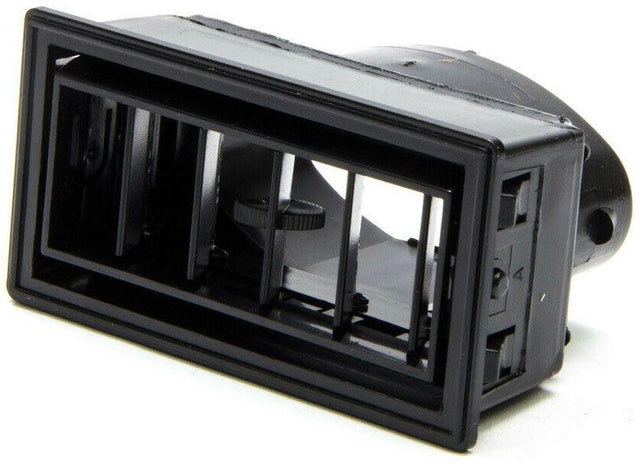 Vintage Air Rectangle Louvre All Black 3.875" x 2" For 2.5" Hose (VA49327-VUL) VA49327-VUL